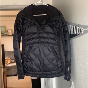 Lululemon 1/4 zip puffy jacket
